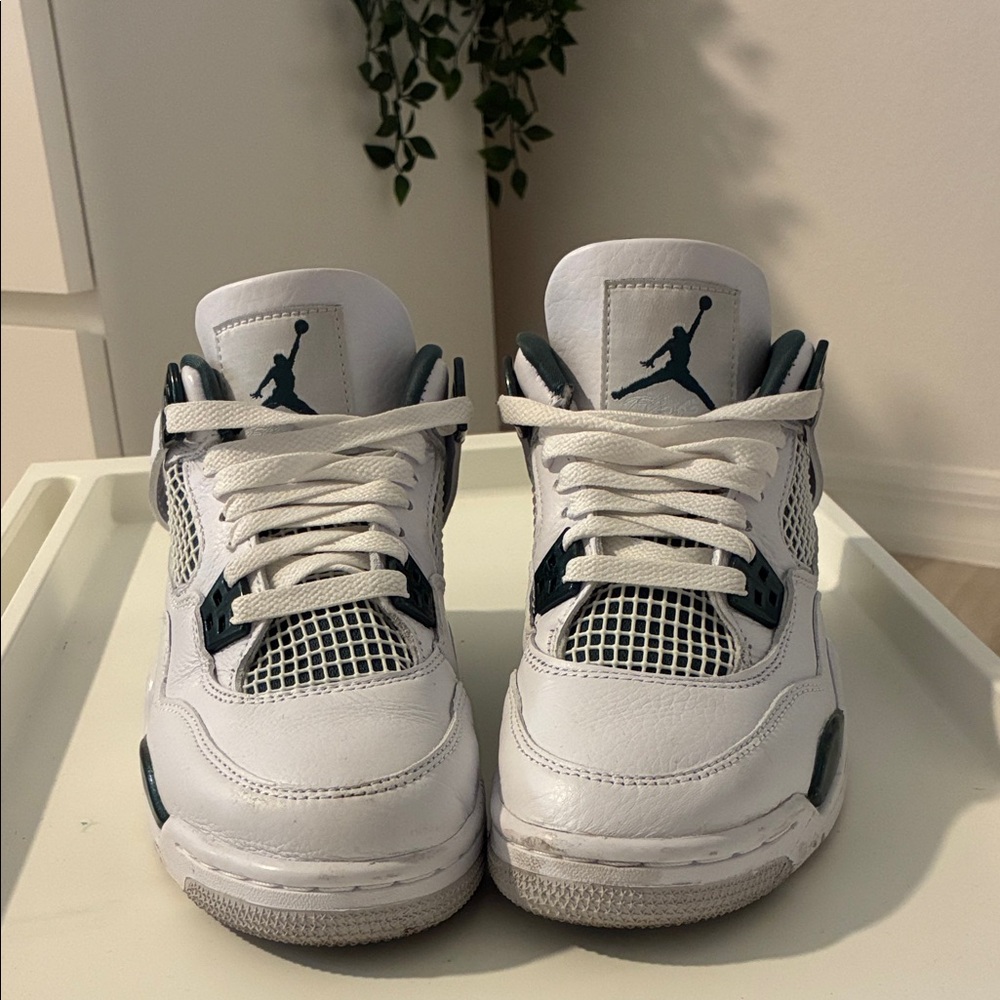 Jordan Women's Sneakers White and Dark Green